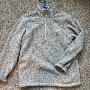 North Face Mens Quarter Zip pull over
